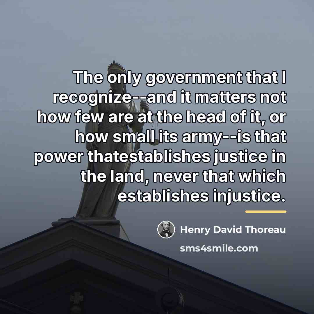 “The only government that I recognize--and it matters not how…” quote by Henry David Thoreau