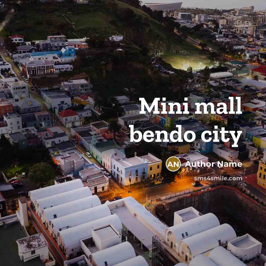“Mini mall bendo city” quote by Author Name