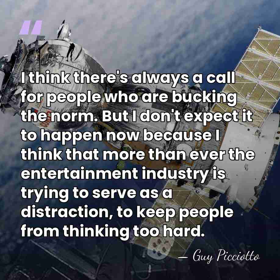 I think there's always a call for people who are bucking the&hellip; - Guy Picciotto