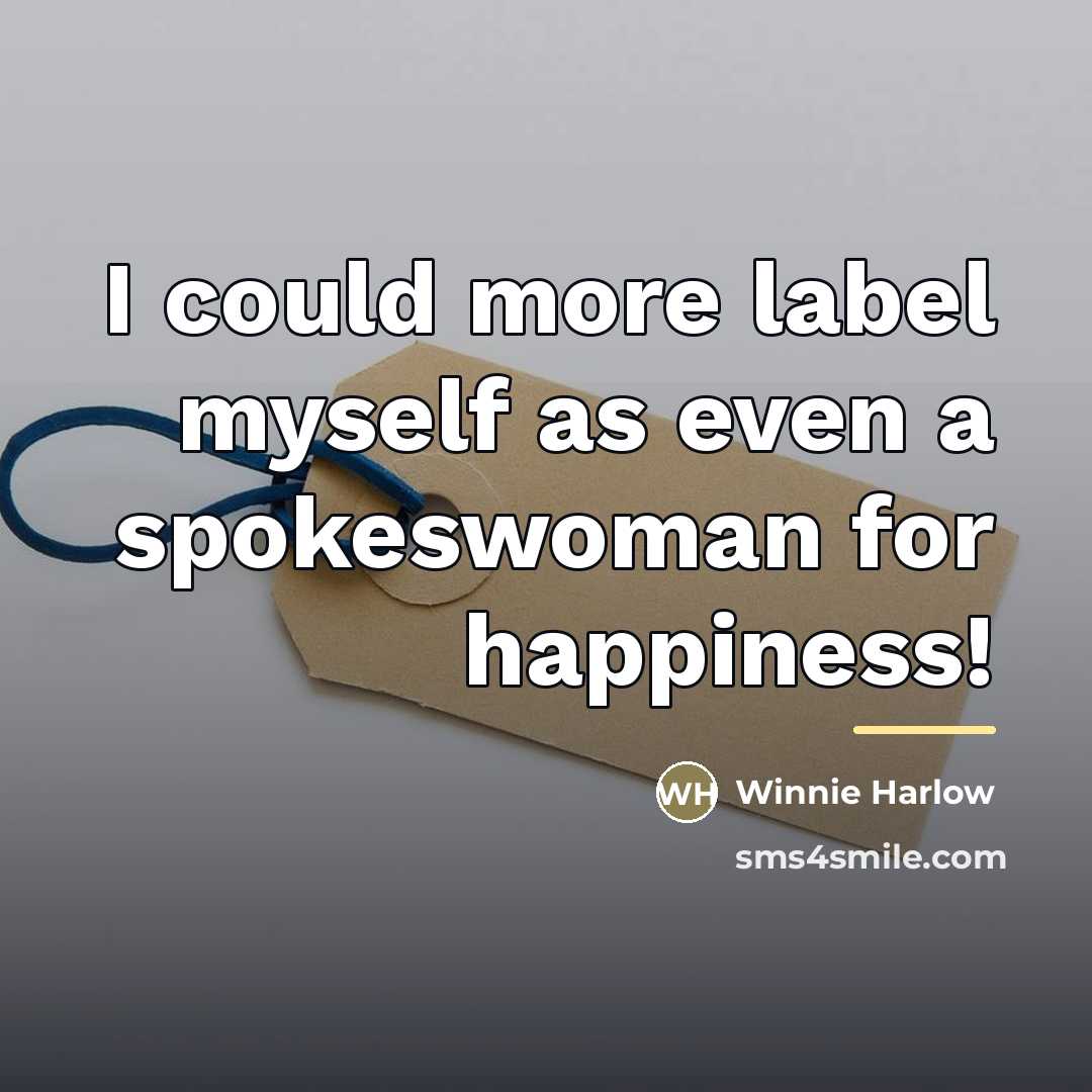 “I could more label myself as even a spokeswoman for…” quote by Winnie Harlow
