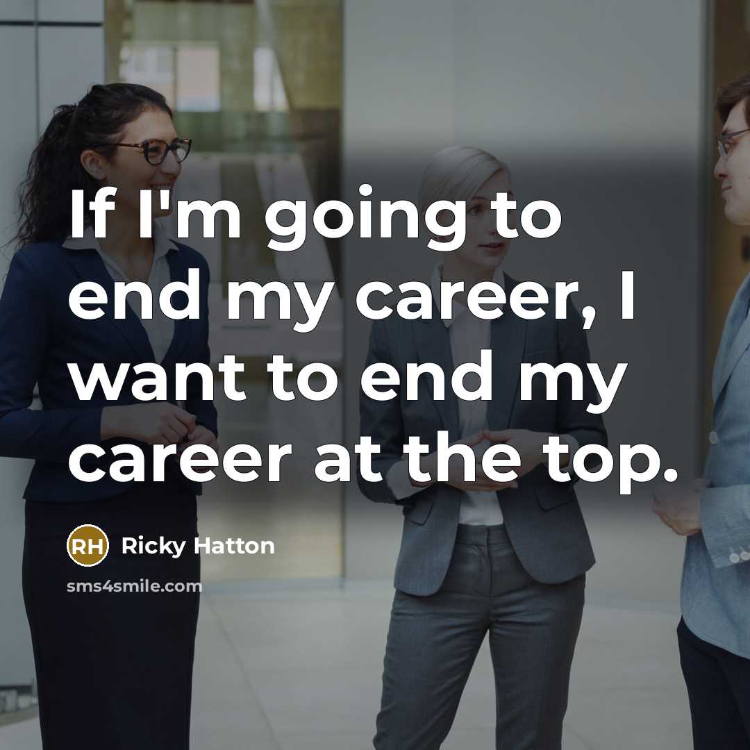 “If I'm going to end my career, I want to…” quote by Ricky Hatton