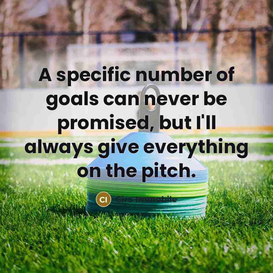 “A specific number of goals can never be promised, but…” quote by Ciro Immobile