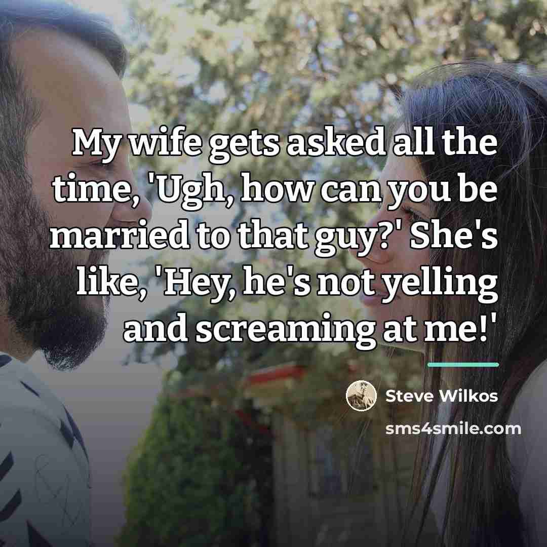 “My wife gets asked all the time, 'Ugh, how can…” quote by Steve Wilkos