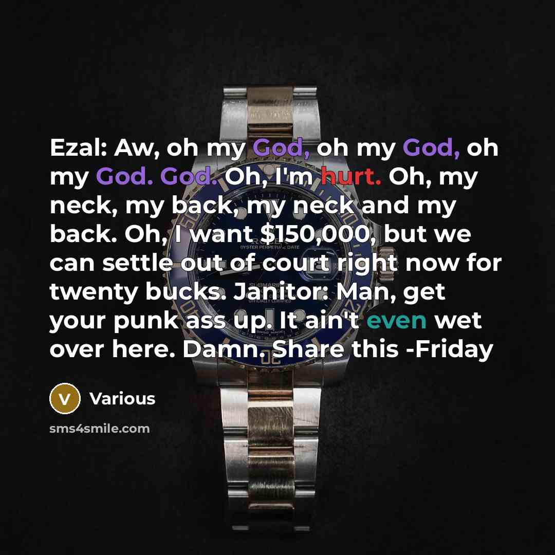 “Ezal: Aw, oh my God, oh my God, oh my…” quote by Various