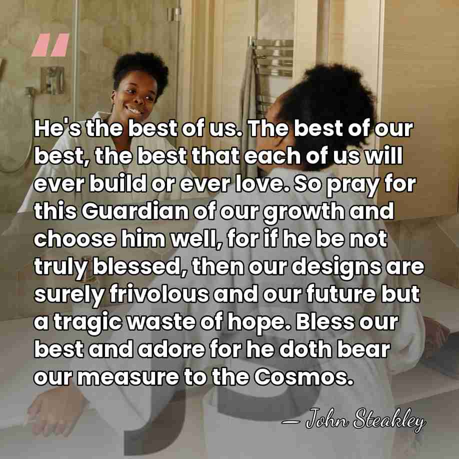 He's the best of us. The best of our best, the best&hellip; - John Steakley