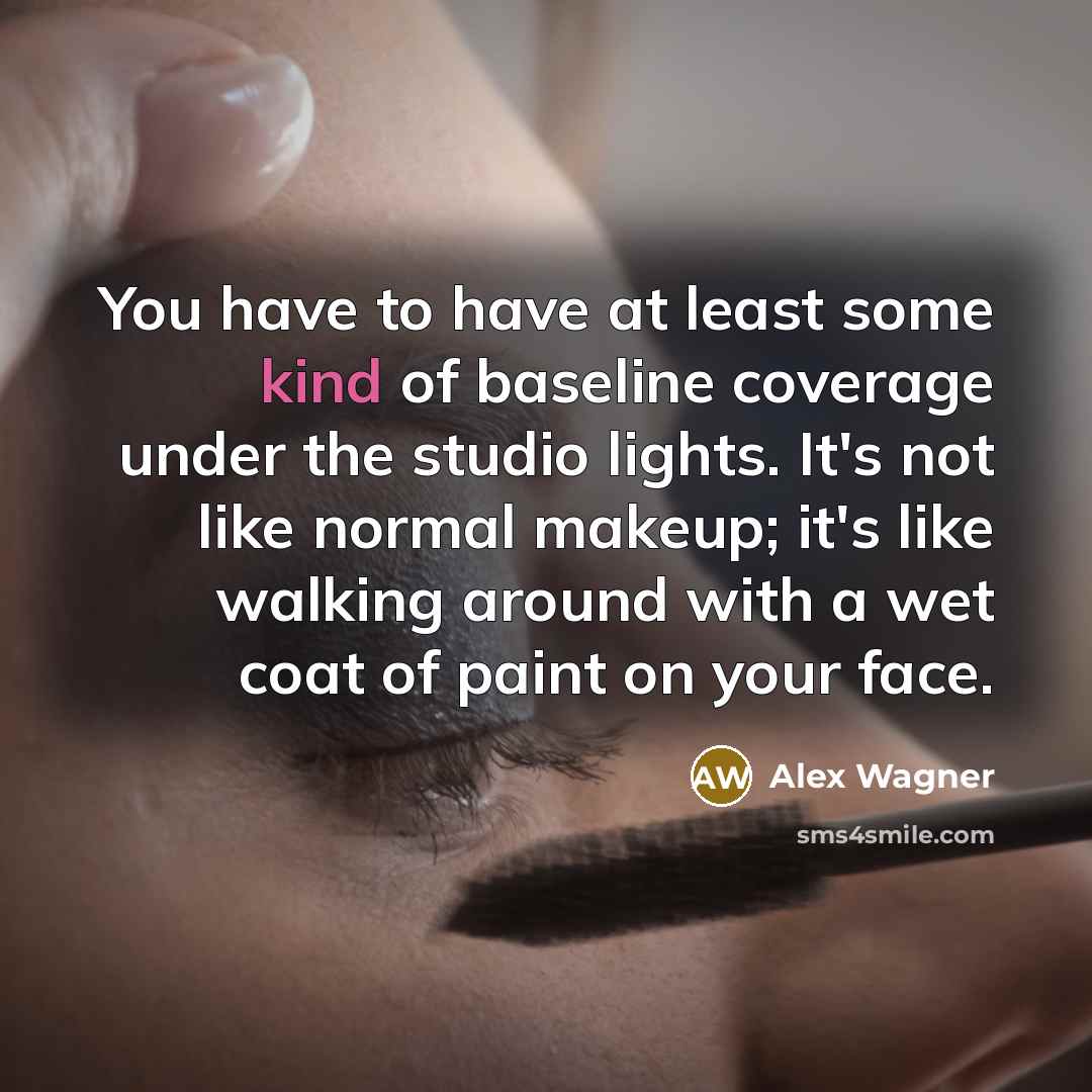 “You have to have at least some kind of baseline…” quote by Alex Wagner