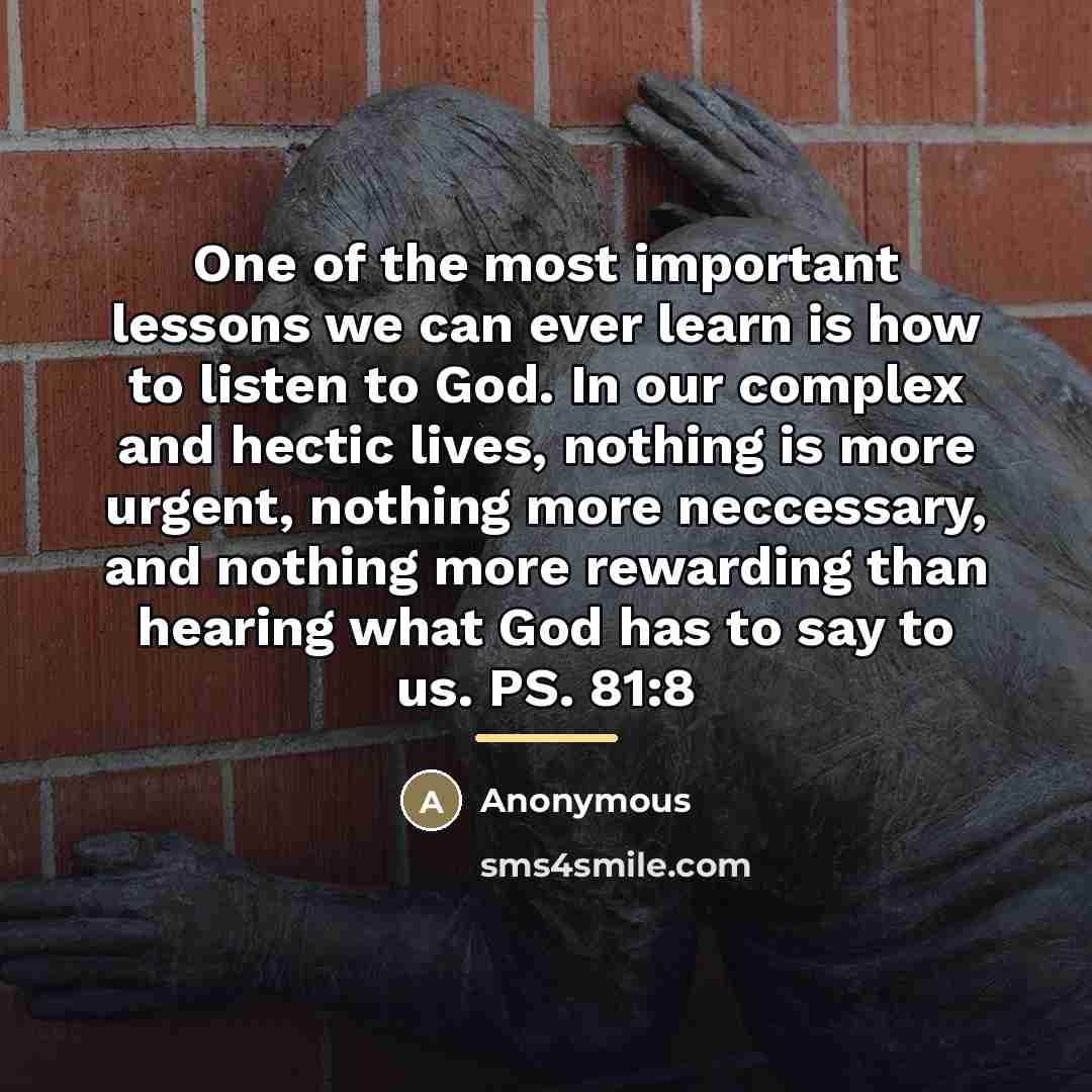 “One of the most important lessons we can ever learn…” quote by Anonymous