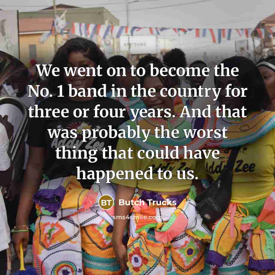 “We went on to become the No. 1 band in…” quote by Butch Trucks