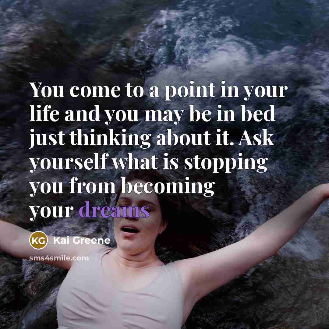 “You come to a point in your life and you…” quote by Kai Greene