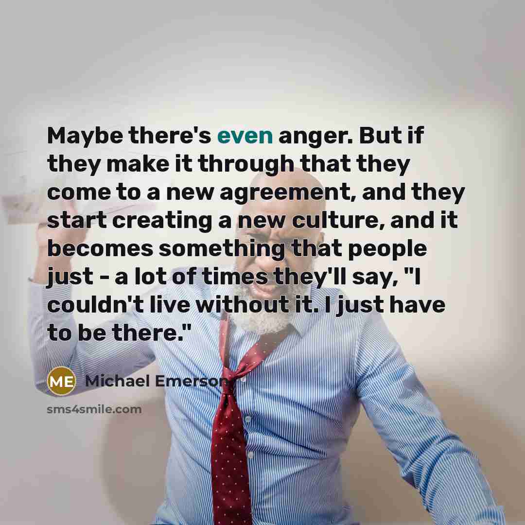 “Maybe there's even anger. But if they make it through…” quote by Michael Emerson