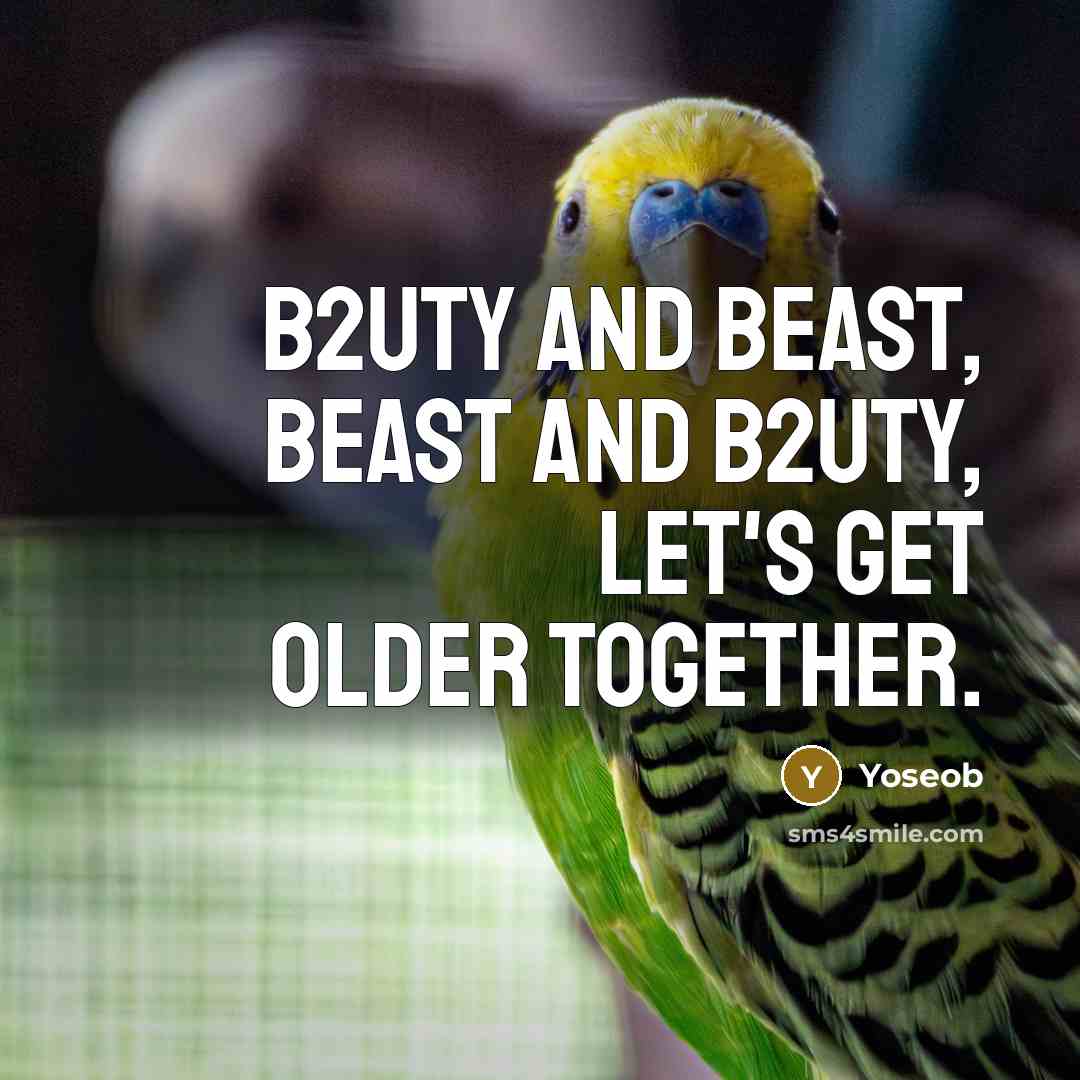 “B2uty and Beast, Beast and B2uty, Let's get older together.…” quote by Yoseob