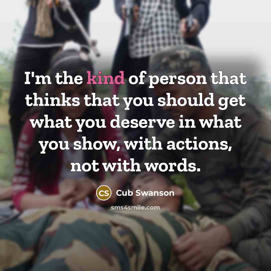 “I'm the kind of person that thinks that you should…” quote by Cub Swanson