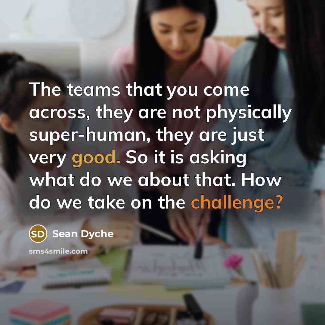 “The teams that you come across, they are not physically…” quote by Sean Dyche