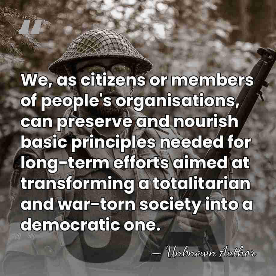 We, as citizens or members of people's organisations, can preserve and nourish&hellip; - Katarina Kruhonja