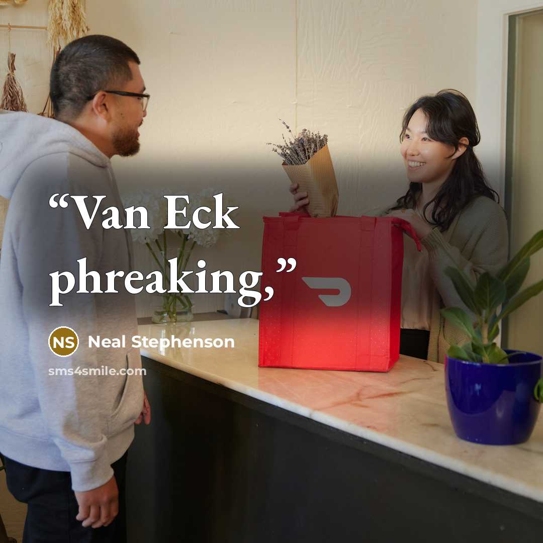 “Van Eck phreaking,” quote by Neal Stephenson