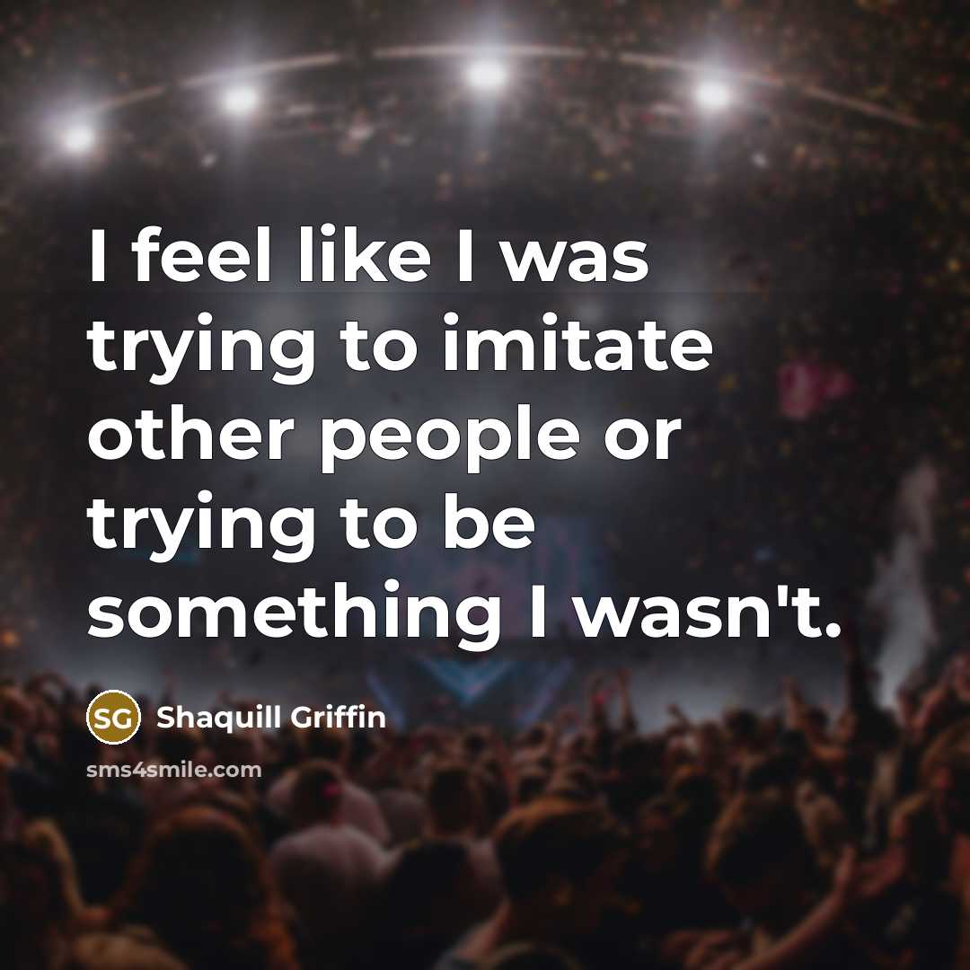 “I feel like I was trying to imitate other people…” quote by Shaquill Griffin