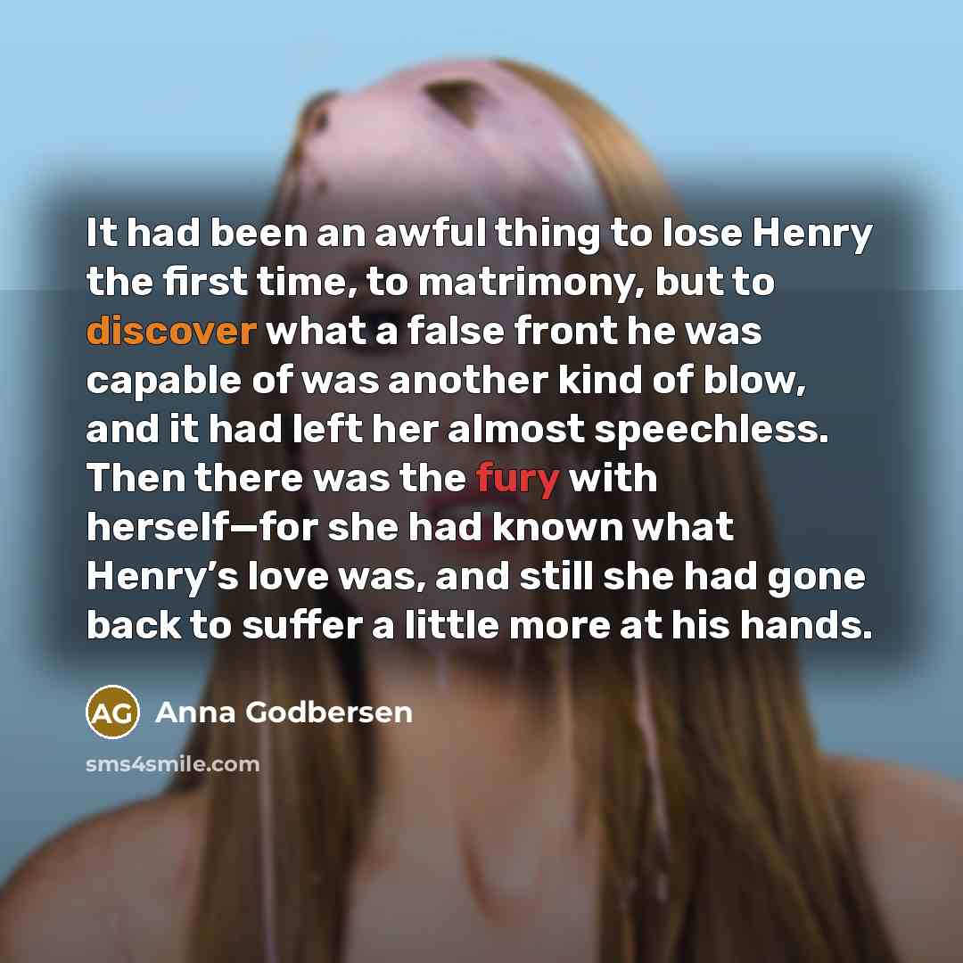 “It had been an awful thing to lose Henry the…” quote by Anna Godbersen