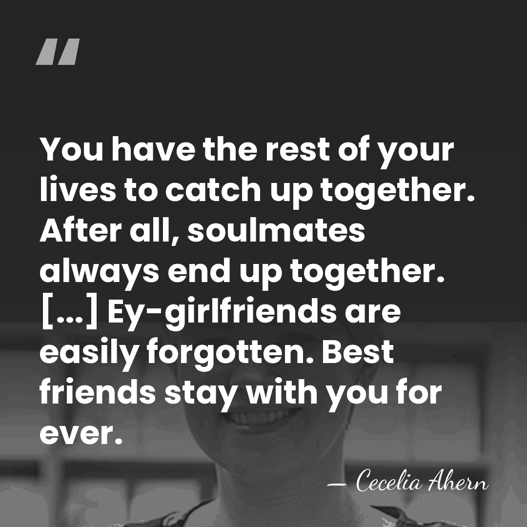 You have the rest of your lives to catch up together. After&hellip; - Cecelia Ahern