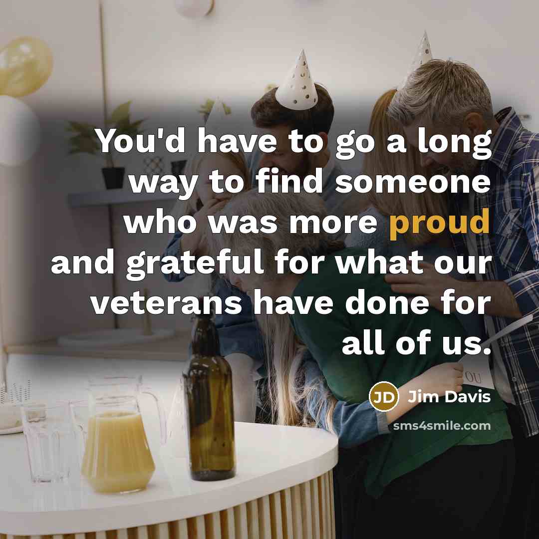 “You'd have to go a long way to find someone…” quote by Jim Davis