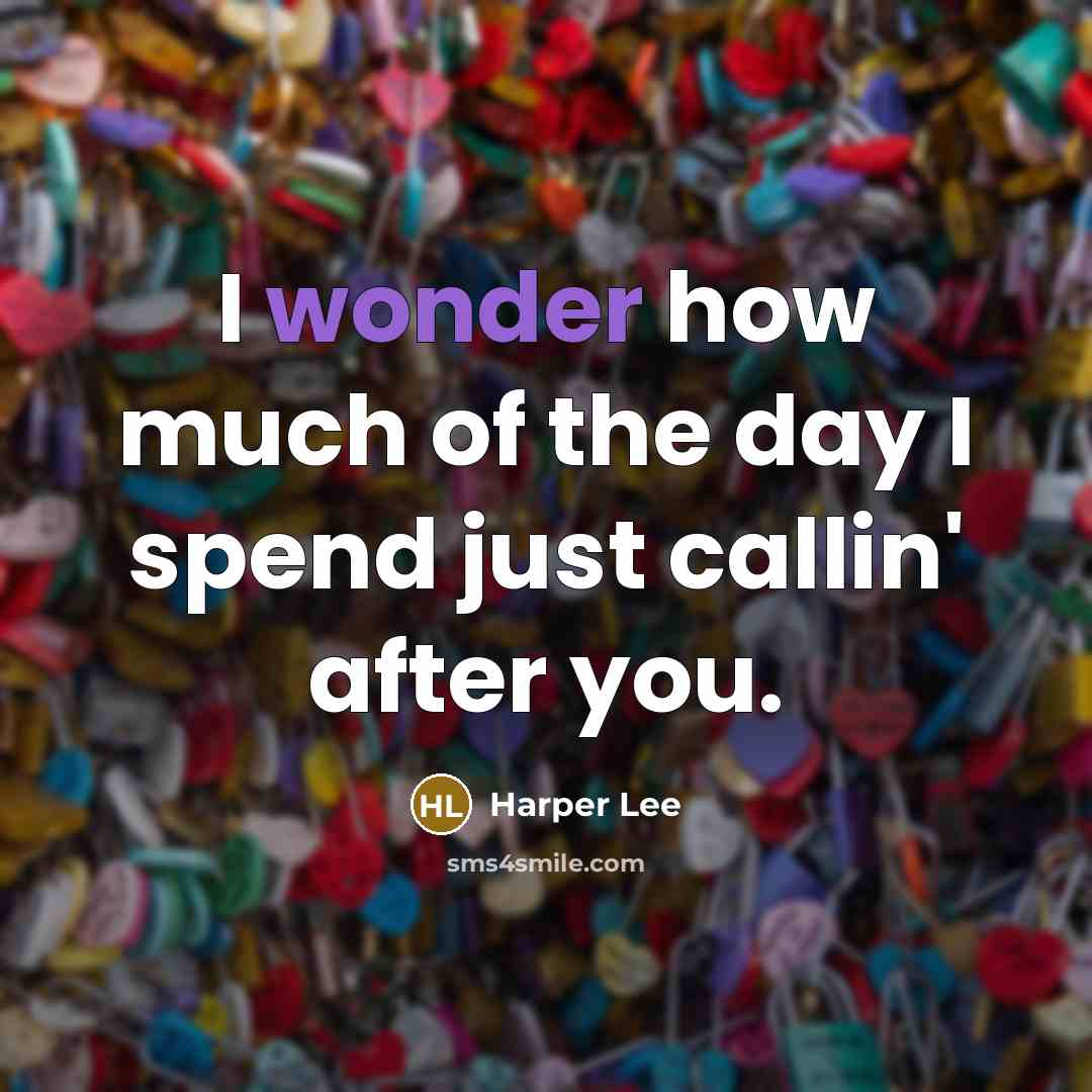 “I wonder how much of the day I spend just…” quote by Harper Lee