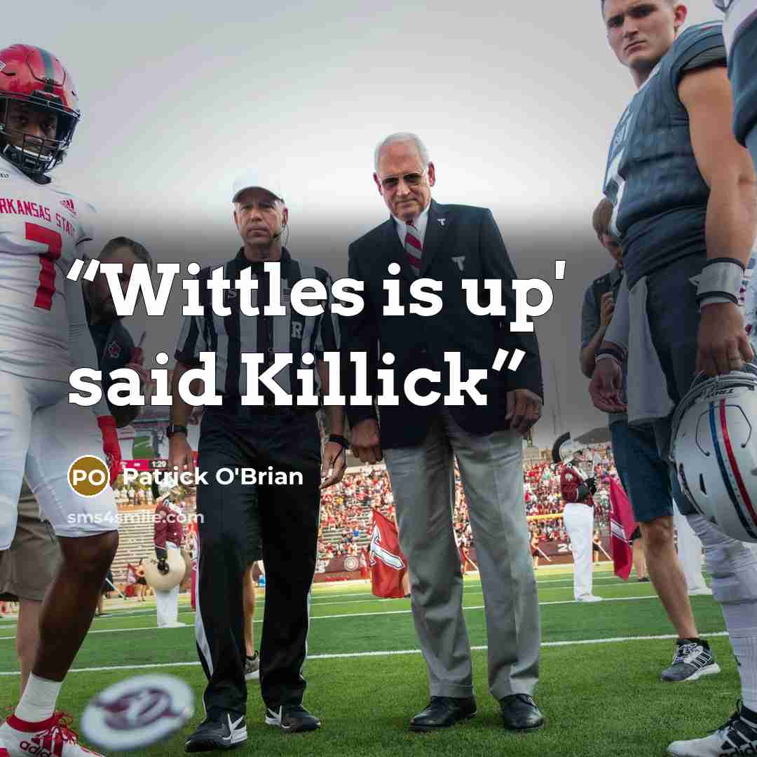 “Wittles is up' said Killick” quote by Patrick O'Brian