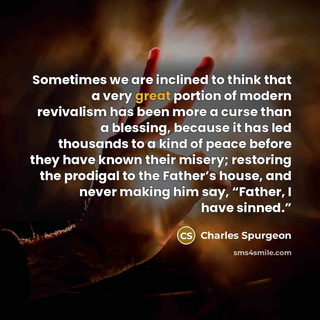 “Sometimes we are inclined to think that a very great…” quote by Charles Spurgeon