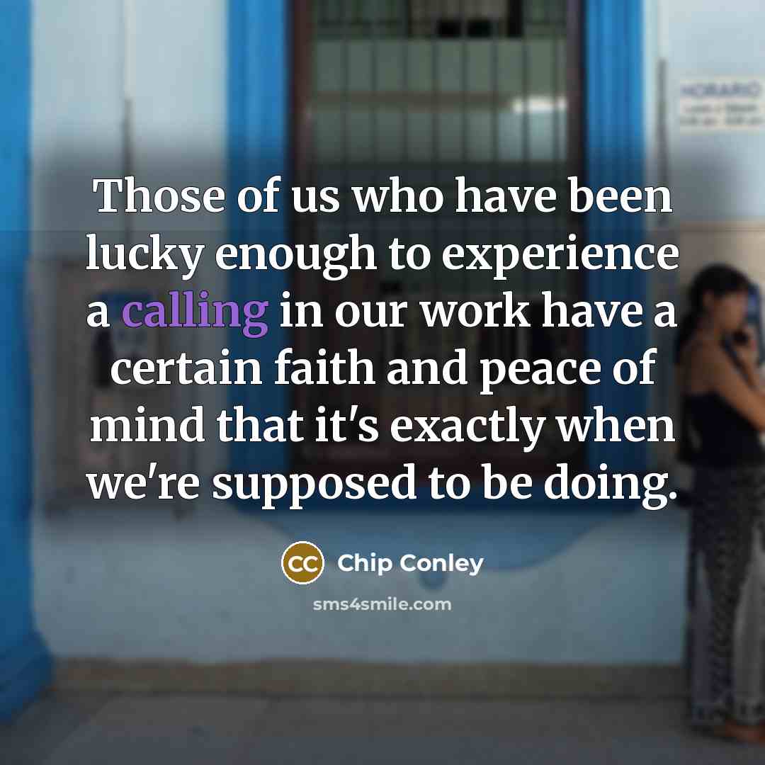 “Those of us who have been lucky enough to experience…” quote by Chip Conley
