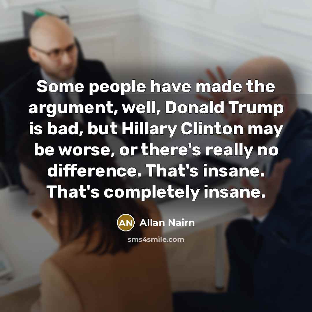 “Some people have made the argument, well, Donald Trump is…” quote by Allan Nairn