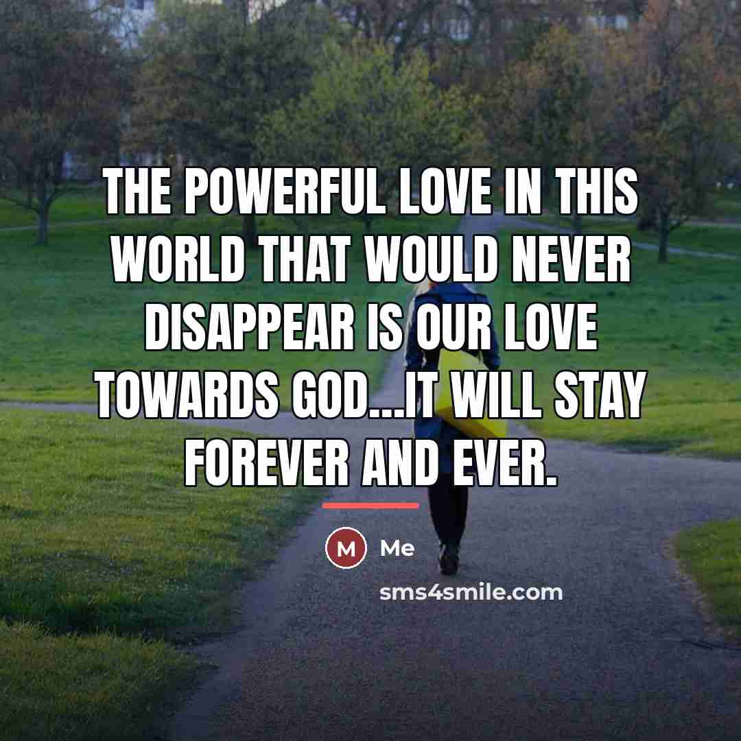 “The powerful LOVE in this world that would never disappear…” quote by Me