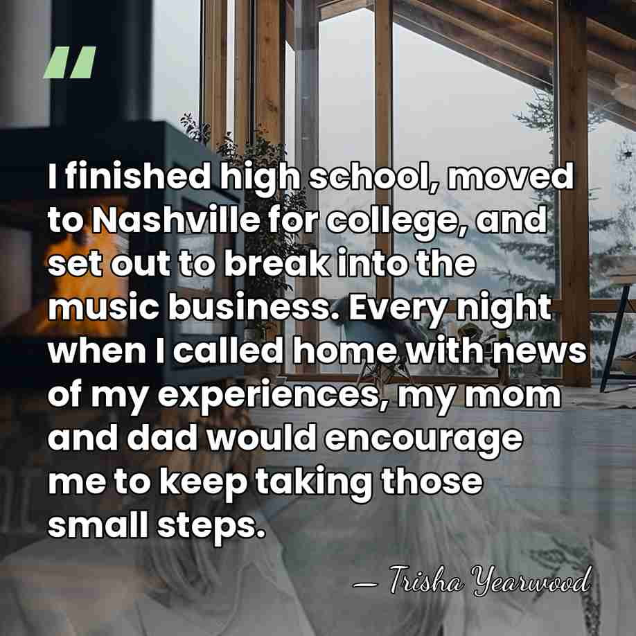 I finished high school, moved to Nashville for college, and set out&hellip; - Trisha Yearwood