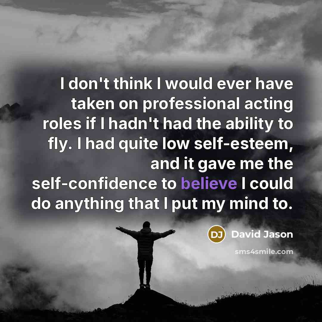 “I don't think I would ever have taken on professional…” quote by David Jason