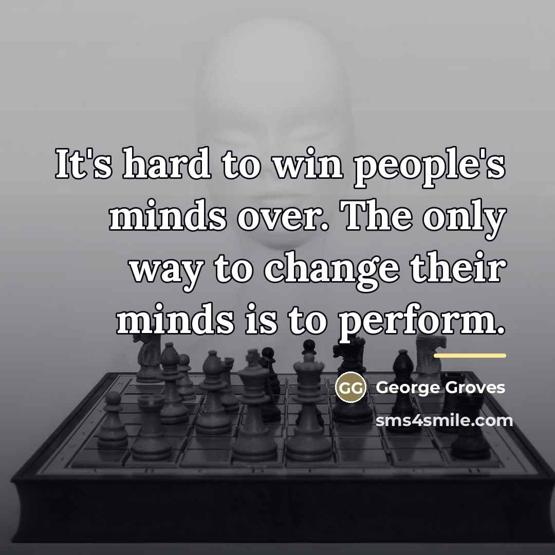 “It's hard to win people's minds over. The only way…” quote by George Groves