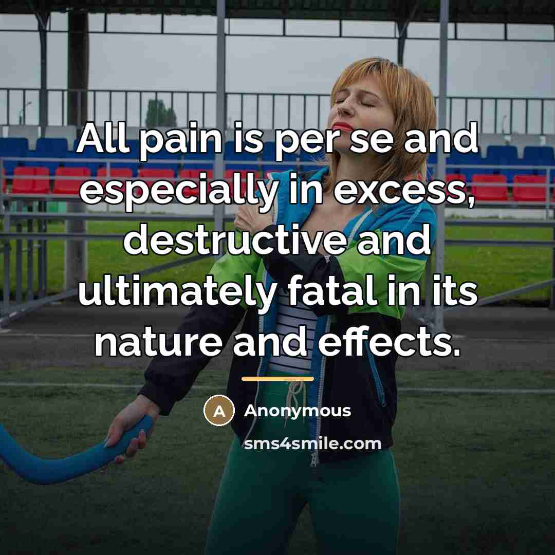 “All pain is per se and especially in excess, destructive…” quote by James Young Simpson