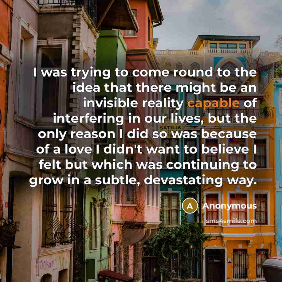 “I was trying to come round to the idea that…” quote by Anonymous