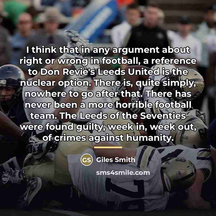 “I think that in any argument about right or wrong…” quote by Giles Smith