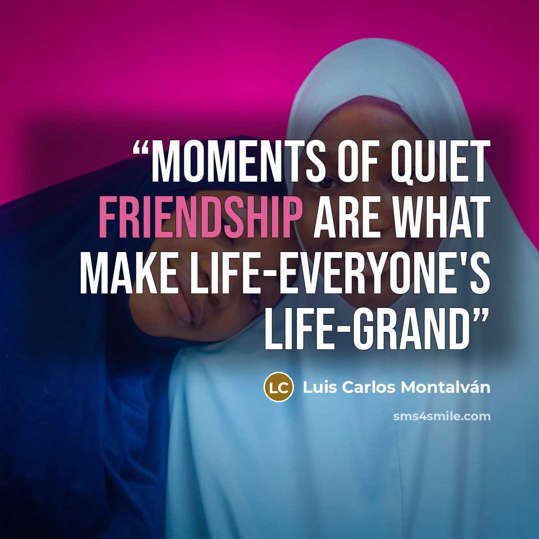 “Moments of quiet friendship are what make life-everyone's life-grand” quote by Luis Carlos Montalván