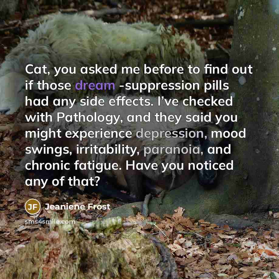 “Cat, you asked me before to find out if those…” quote by Jeaniene Frost