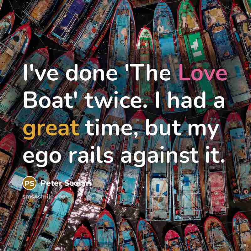 “I've done 'The Love Boat' twice. I had a great…” quote by Peter Scolari