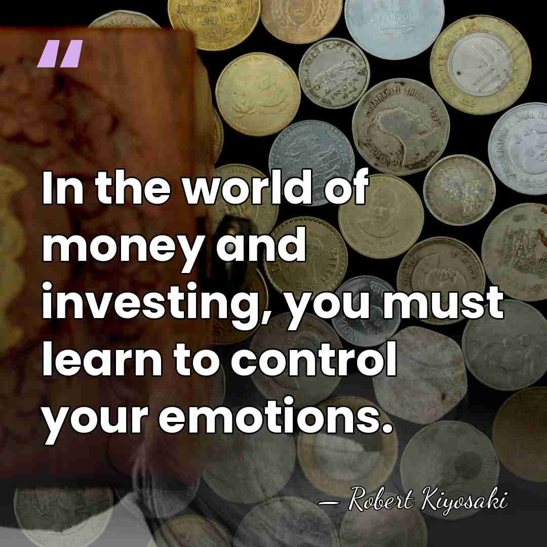 In the world of money and investing, you must learn to control&hellip; - Robert Kiyosaki