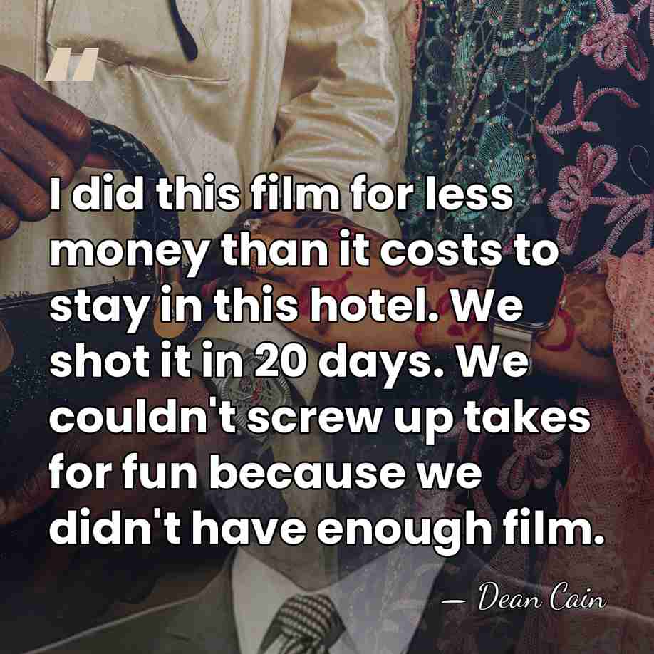 I did this film for less money than it costs to stay&hellip; - Dean Cain