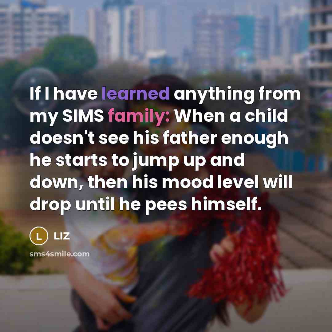 “If I have learned anything from my SIMS family: When…” quote by LIZ