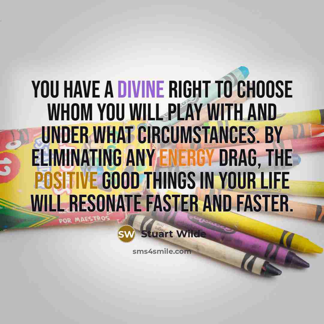 “You have a divine right to choose whom you will…” quote by Stuart Wilde