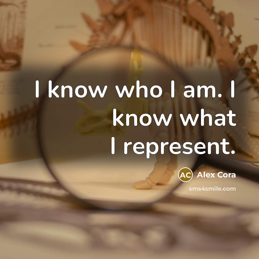 “I know who I am. I know what I represent.…” quote by Alex Cora