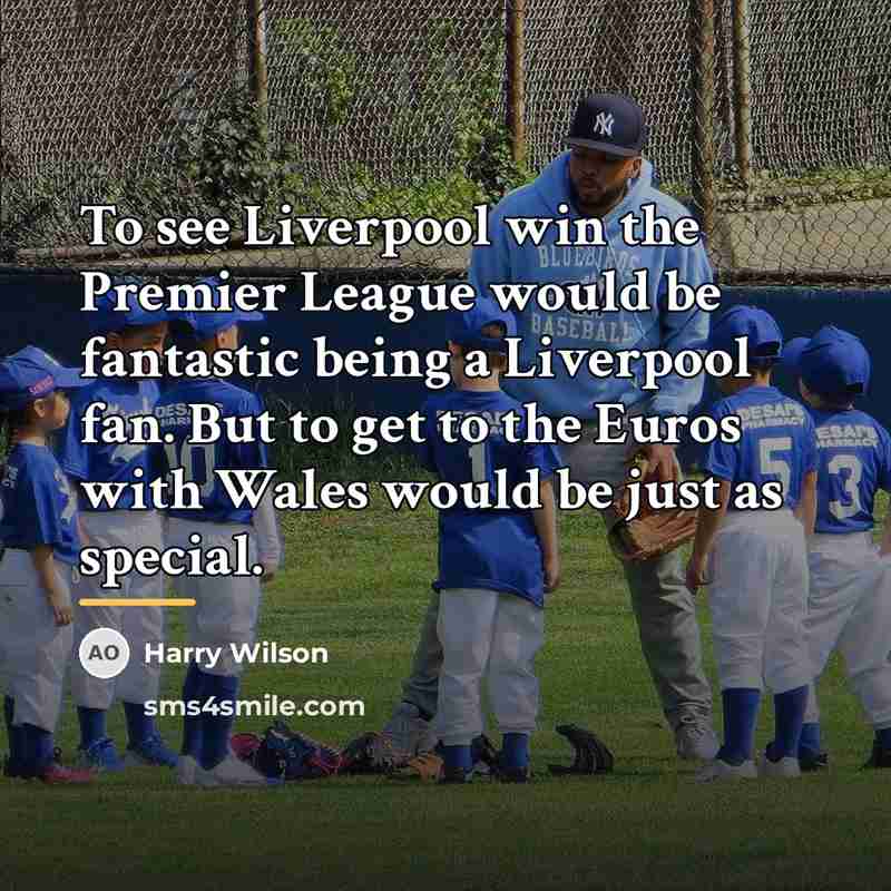 “To see Liverpool win the Premier League would be fantastic…” quote by Harry Wilson