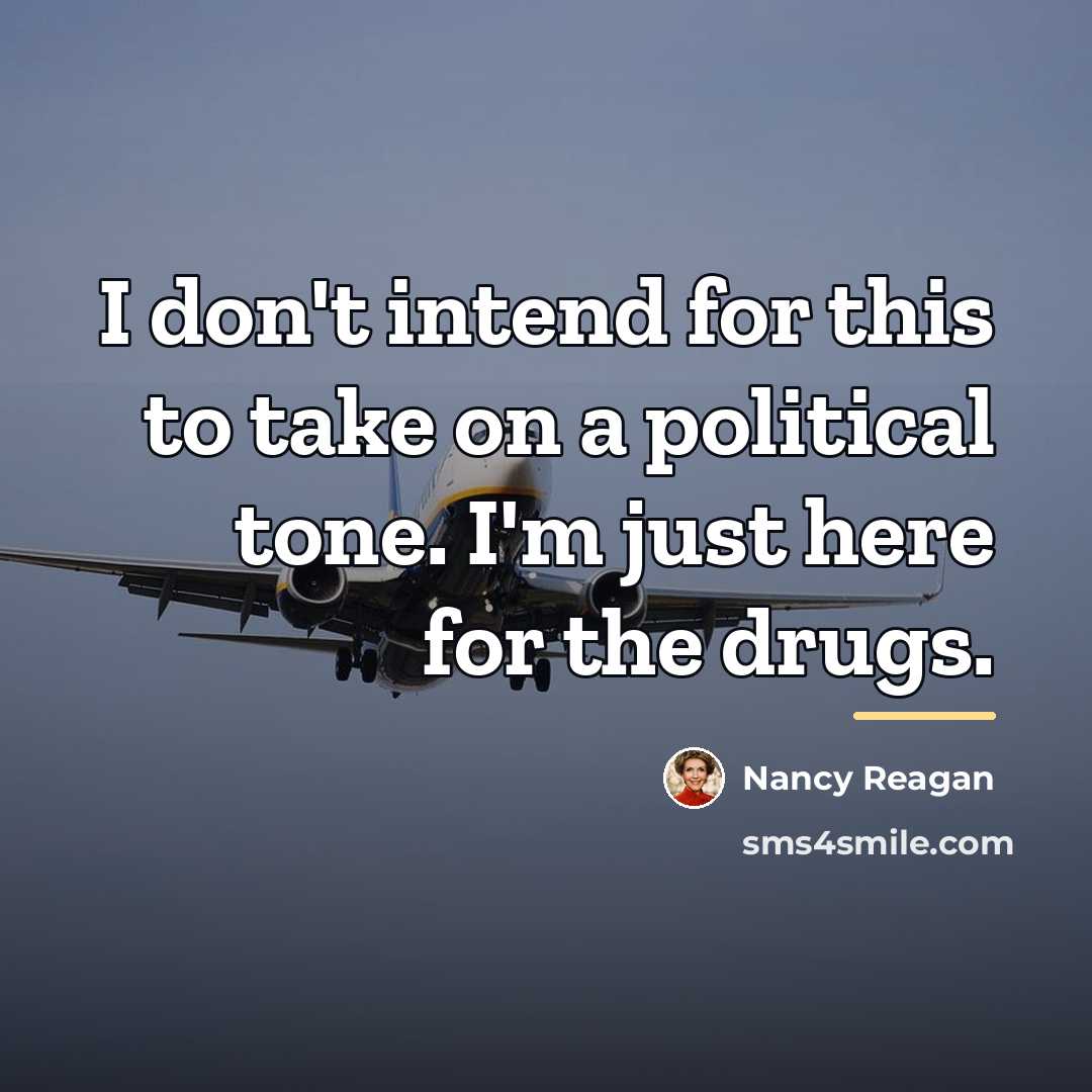“I don't intend for this to take on a political…” quote by Nancy Reagan