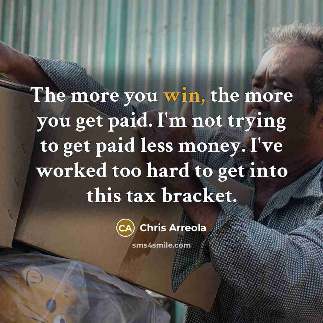 “The more you win, the more you get paid. I'm…” quote by Chris Arreola