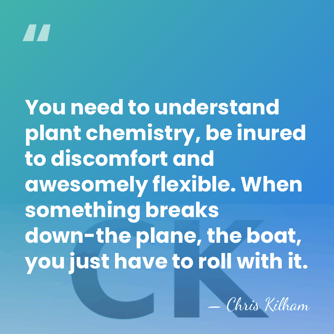 You need to understand plant chemistry, be inured to discomfort and awesomely&hellip; - Chris Kilham