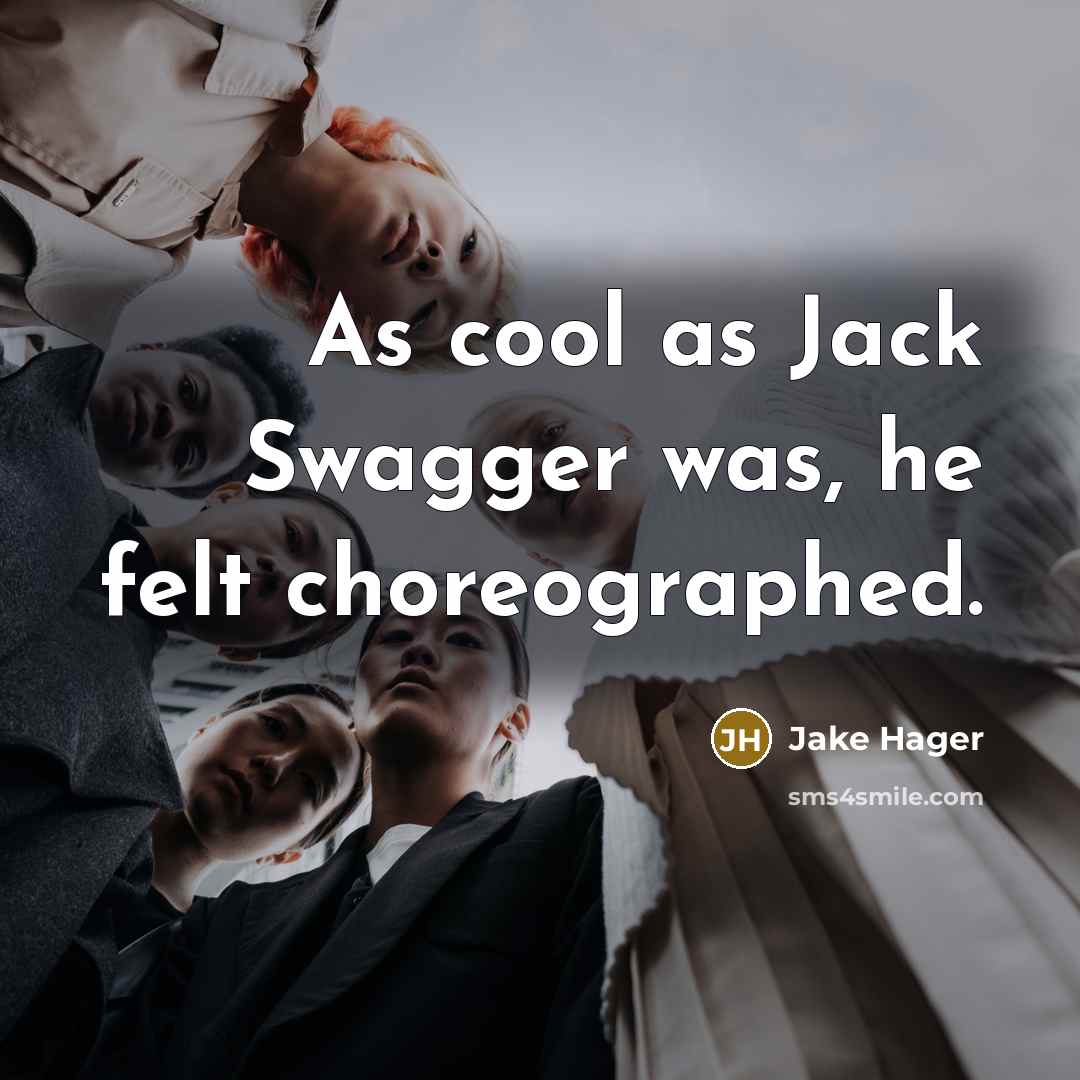 “As cool as Jack Swagger was, he felt choreographed.…” quote by Jake Hager