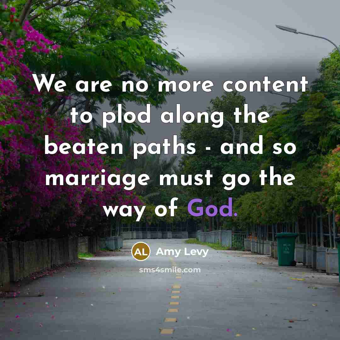“We are no more content to plod along the beaten…” quote by Amy Levy