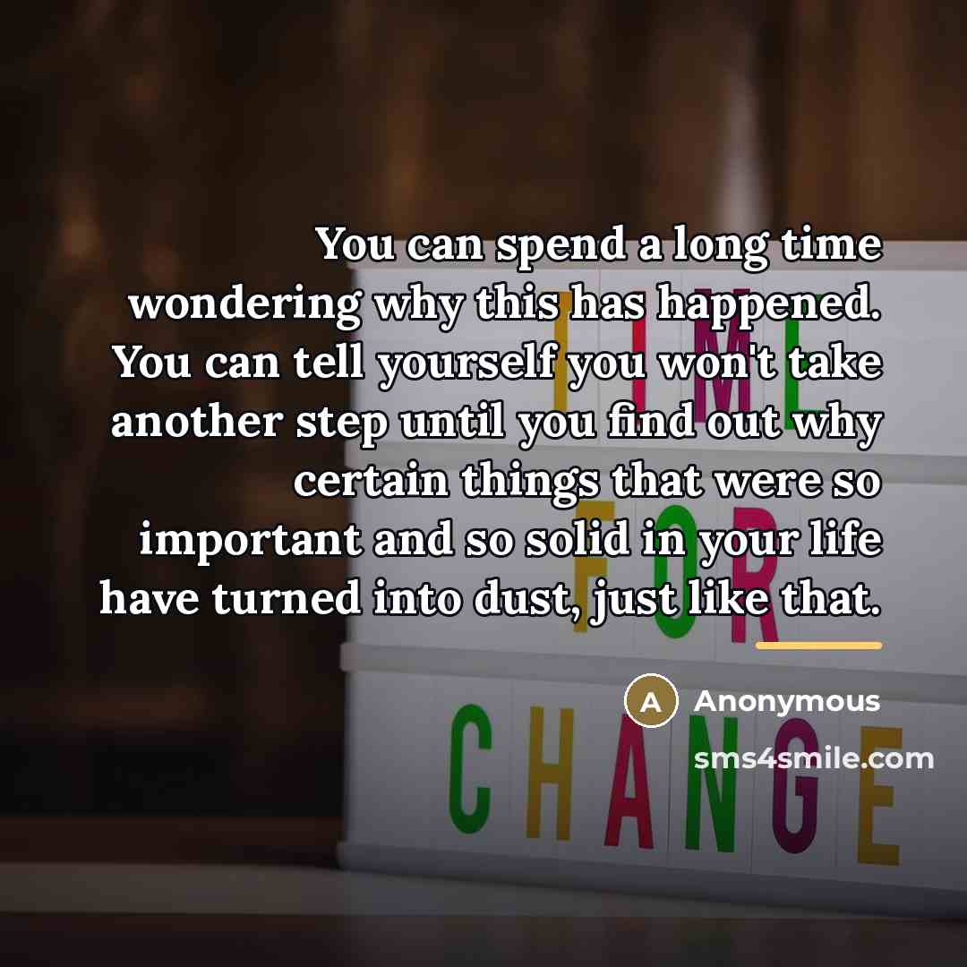 “You can spend a long time wondering why this has…” quote by Anonymous
